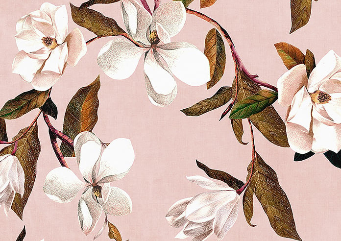 Ted Baker Velvet Opal Floral, Pink - Twist&Fit Roman Blind - Image 8